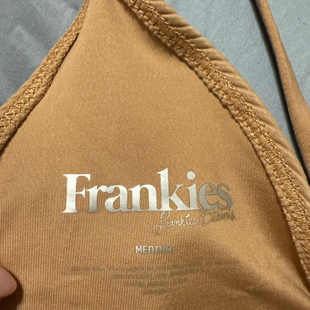 Nude Ribbed Frankie’s Bikini Set - Picture 3 of 8